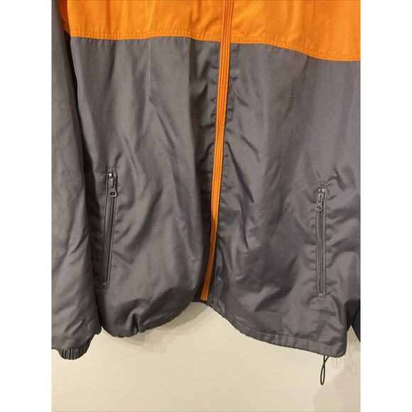 Disney Parks Walt Disney 1971 World Orange/ Gray Windbreaker Jacket Size Large - Picture 5 of 7